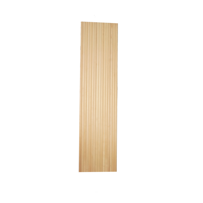 Bingltd - 48’ Long X 12’ Wide With 3/4’ Double Bead Tambour Maple Unfinished 1 Pc