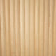 Bingltd - 48’ Long X 12’ Wide With 3/4’ Double Bead Tambour Maple Unfinished 1 Pc