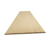 Bingltd - 48’ Long X 12’ Wide With 1’ Double Bead Slat Tambour Thin Poplar Unfinished 1 Pc