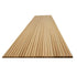 Bingltd - [36’’ 48’’ 96’’ 120’’] Long X 12’’ Wide Solid Wood Tambour Panel