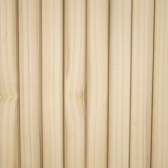 Bingltd - 48’ Long X 12’ Wide With 1’ Bevel Slat Tambour Thin Walnut Unfinished 1 Pc