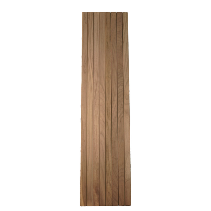 Bingltd - 48’ Long X 12’ Wide With 1 1/2’ Bevel Slat Tambour Thin Maple Unfinished Pc