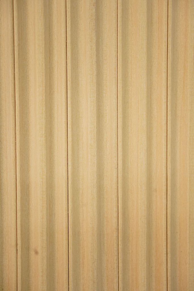 Bingltd - 48’ Long X 12’ Wide With 3/4’ Cove Cut Flexible Tambour Unfinished 1 Pc