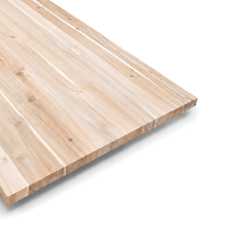 6 ft Full-Length Acacia Butcher Block Island Top (No Finger Joint)