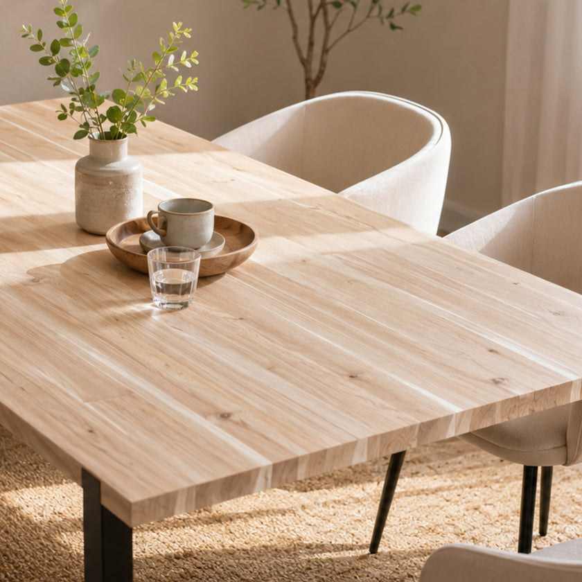 6 ft Full-Length Acacia Butcher Block Island Top (No Finger Joint)