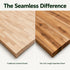 (DRAFT TEST) Full-Length Acacia Butcher Block Island Top (No Finger Joints) — 3 Options