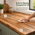 (DRAFT TEST) Full-Length Acacia Butcher Block Island Top (No Finger Joints) — 3 Options