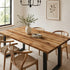 6 ft Full-Length Acacia Butcher Block Island Top (No Finger Joint)