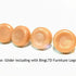 Bingltd - 7 1/8’ Tall Turned Dark Driftwood Sofa Legs(P2171-Rw-10Mm-261) Legs