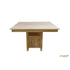 Bingltd - 54’ Long 36’ Tall Ember Gathering Table With Square Storage Base Unfinished
