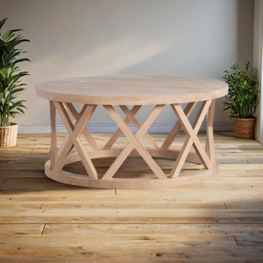 BingLTD - Camilla Unfinished Coffee/End Table (T[Type]4601-RW-UNF)