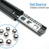 bingltd- Interlock Hardware 3-Section Full Extension Side Mount Black Drawer Slides, 150 LB Capacity Drawer Slide