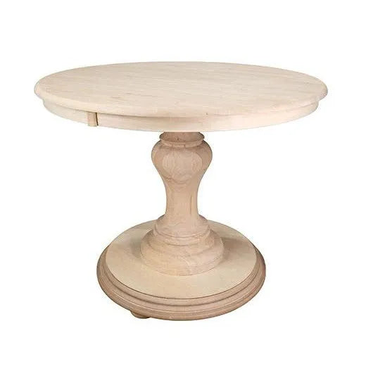 Bradford Dining Table - Unfinished 36 Inch / 30 Set Of 1 Kitchen & Room Tables