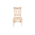 Barner Dining Chair – Unfinished (Ch4101[A]-Rw-Unf) No / Set Of 2