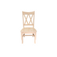 Barner Dining Chair – Unfinished (Ch4101[A]-Rw-Unf) No / Set Of 2