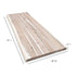 Full-Length Unfinished Acacia Butcher Block Countertops (No Finger Joints)