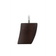 Bingltd - 3 1/8’ Tall Cow Horn Medium Oak Hardwood Sofa Leg Set Of 4 (Cw2032-Rw-8Mm-101) Legs