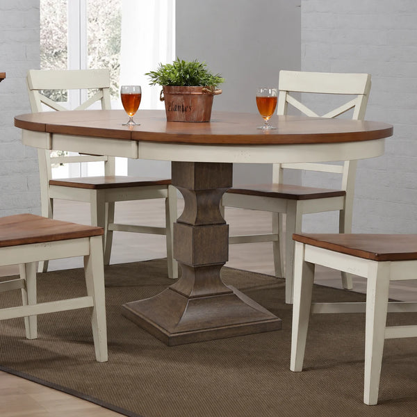 Chelsea Square Pedestal Table Base (WH-Chelsea(Size)-Color)