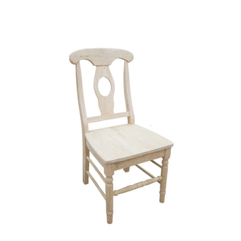 Bingltd - Riley 38’ Dining Chair Unfinished (Ch3802[A]B-Rw-Unf)