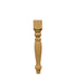 Bingltd - 18’’ Tall Unfinished Hardwood Round Table Leg Post (Tl226-Unf) Legs