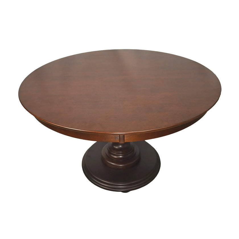 Bingltd- 48’’ X To 66’’ Extension 30’’ Tall Bradford Non-Brushed Brown Dining Table