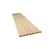 Bingltd - 48’’ Long X 12’’ Wide With 1 1/2’’ Bevel Slat Tambour Poplar Unfinished Pc