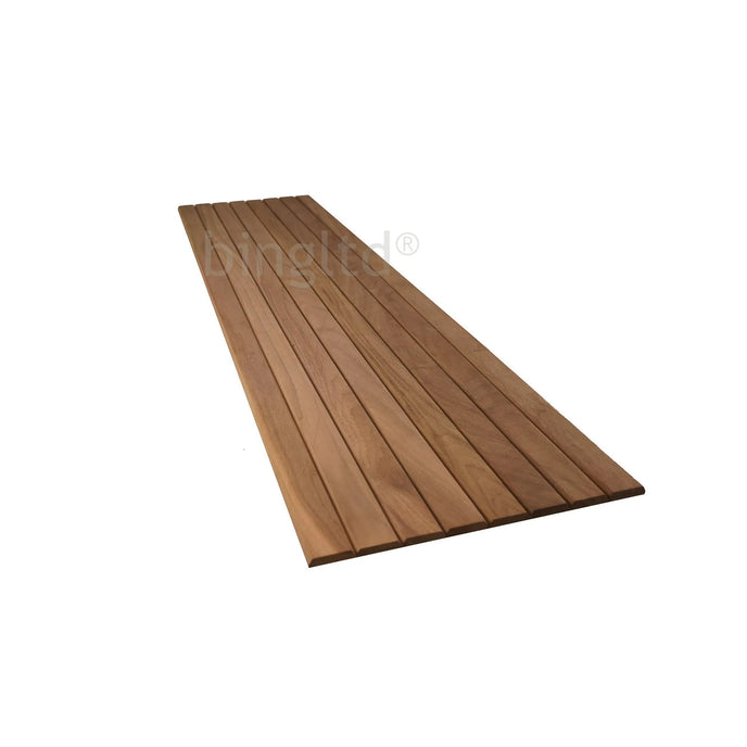 Bingltd - 48’’ Long X 12’’ Wide With 1 1/2’’ Bevel Slat Tambour Thin Maple Unfinished