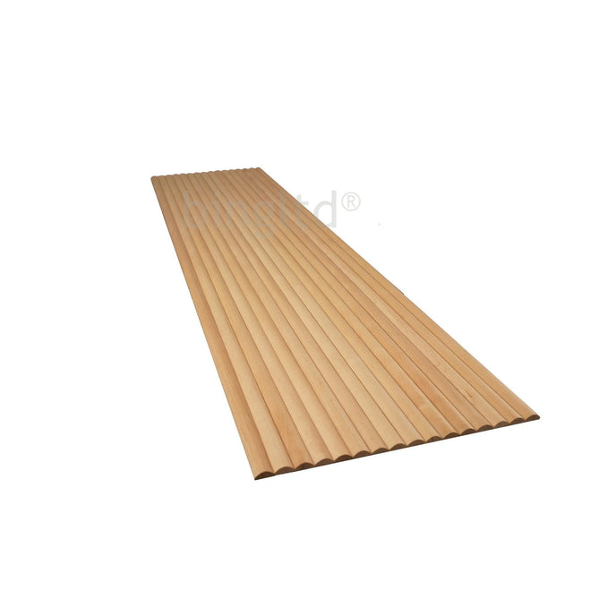 Bingltd - 48’’ Long X 12’’ Wide With 3/4’’ Double Bead Tambour Maple Unfinished 1 Pc