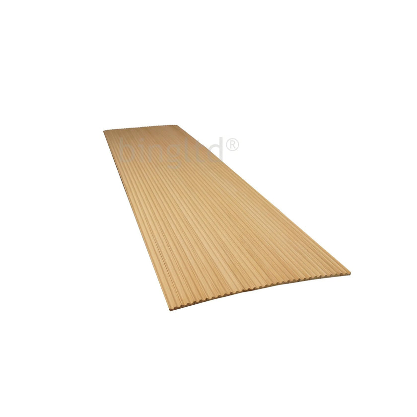 Bingltd - 48’’ Long X 12’’ Wide With 3/4’’ Cove Cut Flexible Tambour Unfinished 1 Pc