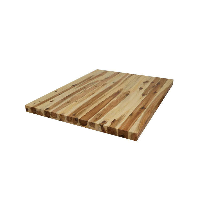 Bingltd Acacia Thick Edge Grain Butcher Block Counter Top