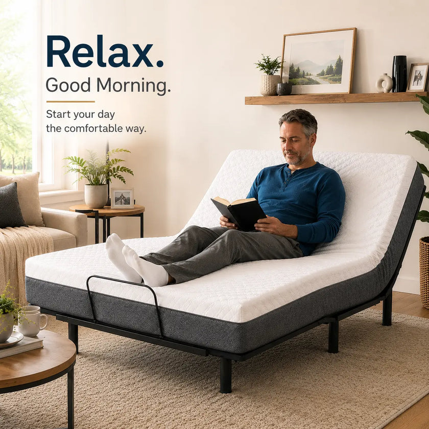 Dormi Adjustable Bed with remote, Head Lift 6
