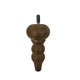 Bingltd - 7 1/8’ Tall Turned Dark Driftwood Sofa Legs(P2171-Rw-10Mm-261) Legs