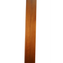 Bingltd - 96’ Long X 8’ Wide Bevel Slat Wall Panel Carbonized Poplar Finished 1 Pc (Wp-001-Cp-Unf)