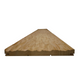 Bingltd - 96’ Long X 8’ Wide Dunes Wall Panel Carbonized Poplar Finished 1 Pc (Wp-008-Cp-Unf)