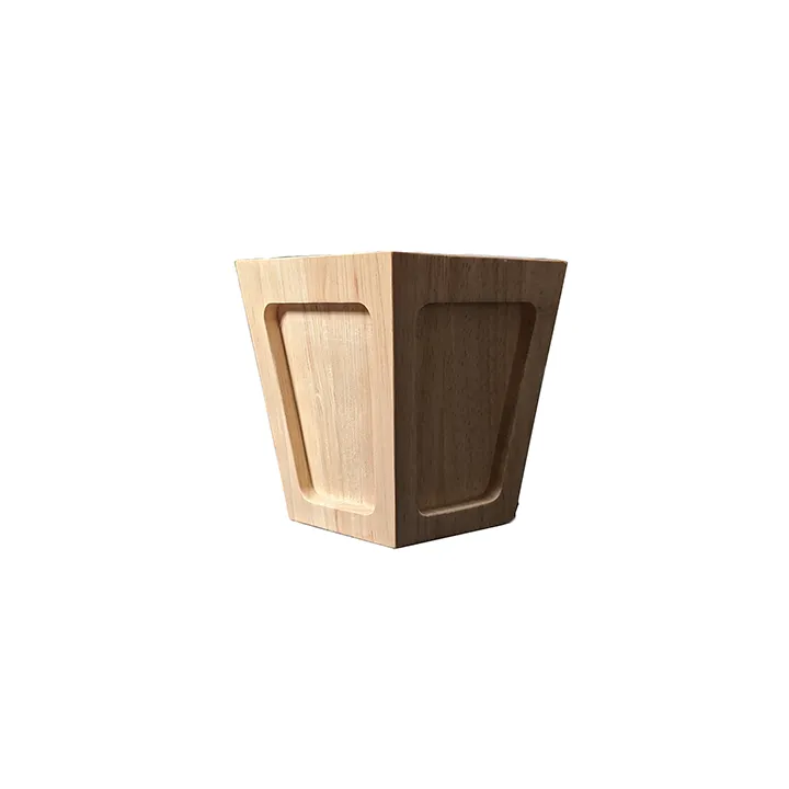 4’ Bun Feet Hardwood Sofa Legs (Bfs22L-Rw)