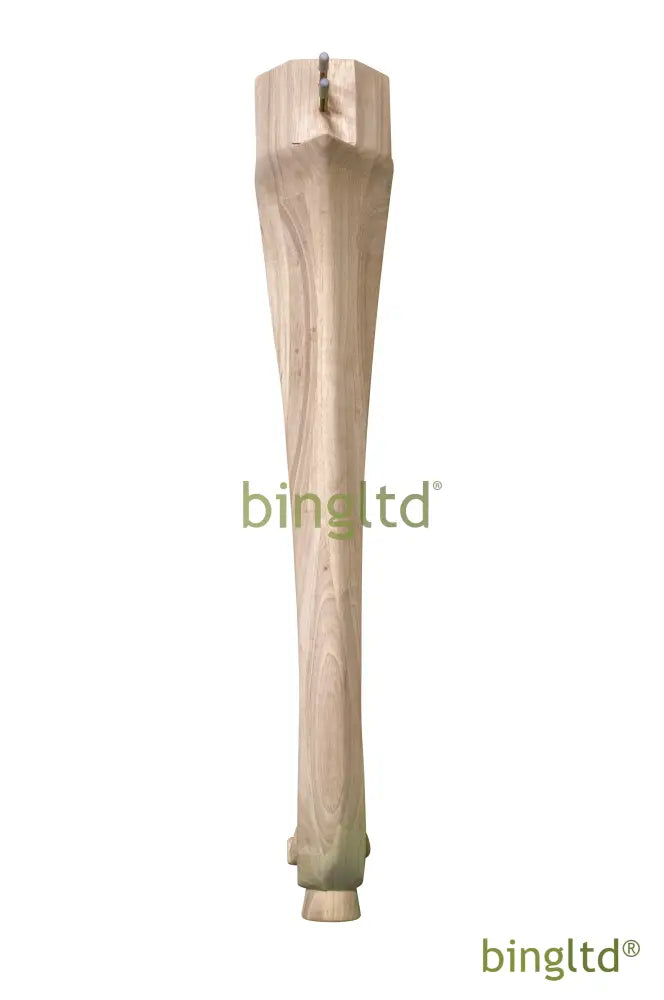 Bingltd - 29 5/6’ Tall Unfinished Royal Rubberwood Dining Table Leg (Tl29451-Rw-Unf) Legs