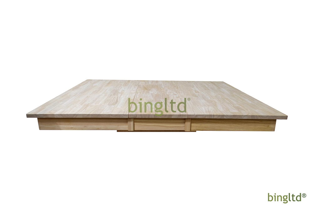 Bingltd - 42’ Wide 54’ Long Unfinished Butterfly Table Top (Tt42541-Fly-Rw-Unf) Countertops