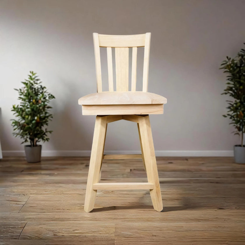 Canal Dining, Counter & Bar Stool – Unfinished