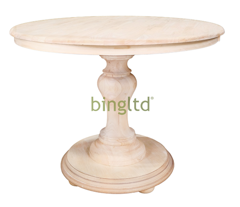Bradford Dining Table - Unfinished Kitchen & Room Tables