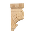 9 1/8’ Corbel Traditional Solid Rubberwood Bracket (C-Cbln-Rw) Corbels & Brackets