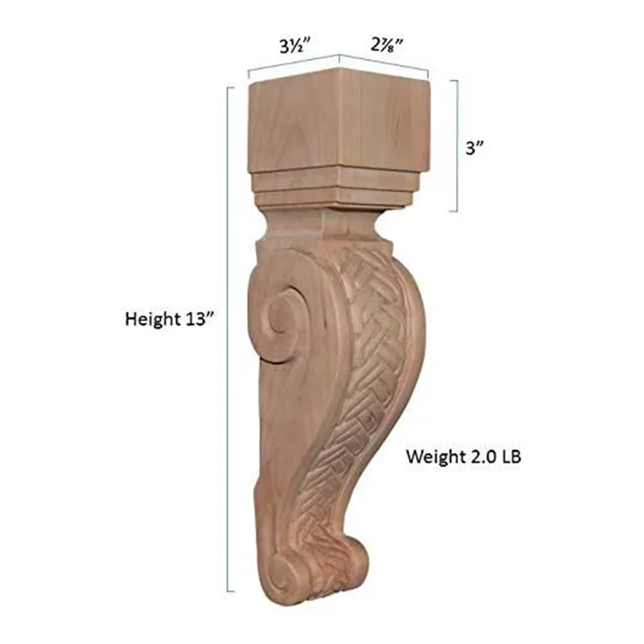 13’ Braid Corbel (C48) Corbels & Brackets