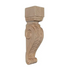 13’ Braid Corbel (C48) Unfinished / Set Of 1 Oak Corbels & Brackets