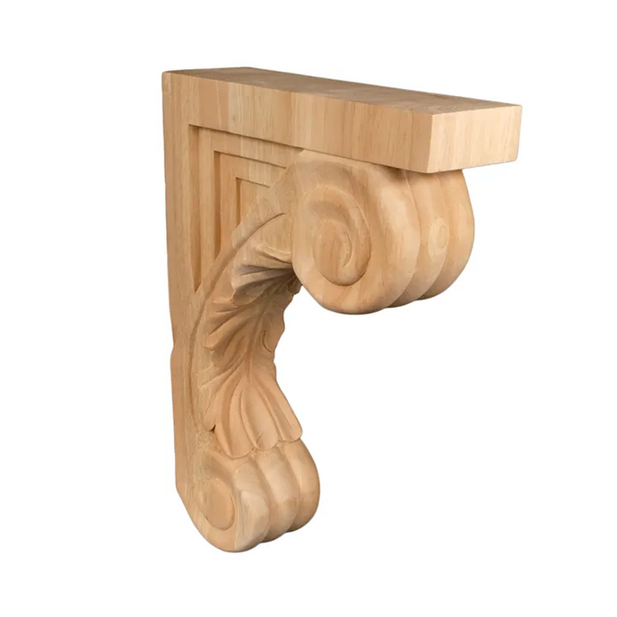 13’ Corbel Rustic Solid Hardwood Bracket (C5) Corbels & Brackets