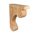 13’ Corbel Rustic Solid Hardwood Bracket (C5) Corbels & Brackets