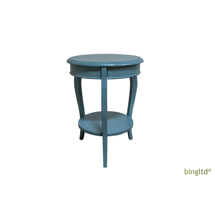 Duncan End Table (Te1801-Rw-Color) Ocean Blue / Set Of 1 Tables