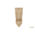 10’ Tall Hardwood Traditional Solid Corbel (C1054-Unf) Corbels & Brackets