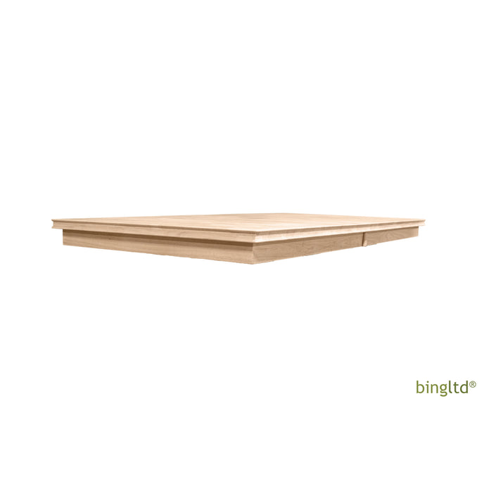 Bingltd - 78’ L X 40’ W Rectangular Butterfly Table Top (Tt40781-Fly-Rw-Unf) Tops