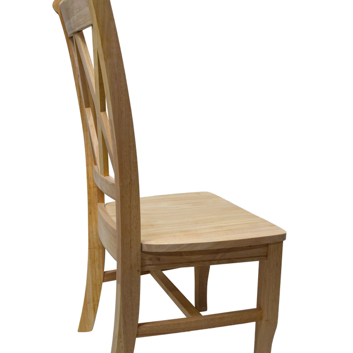 Barner Dining Chair – Unfinished (Ch4101[A]-Rw-Unf)