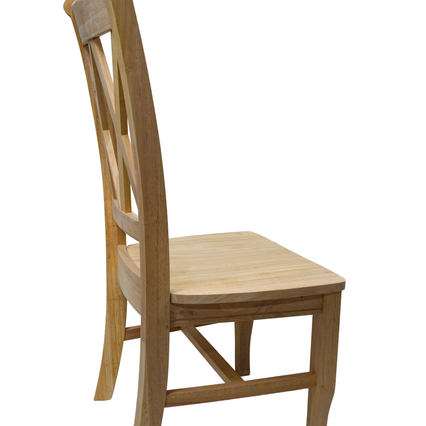 Barner Dining Chair – Unfinished (Ch4101[A]-Rw-Unf)