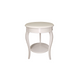 Duncan End Table (Te1801-Rw-Color) White / Set Of 1 Tables